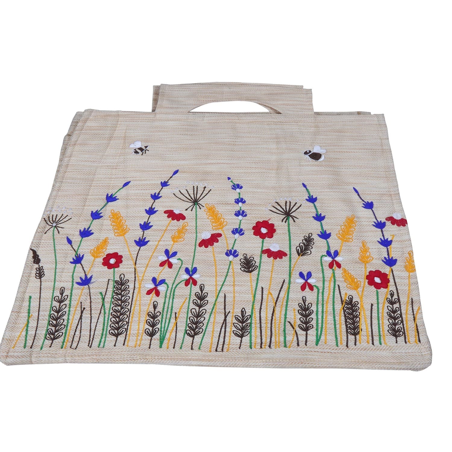 embroidery women shopping bag in handicraft design