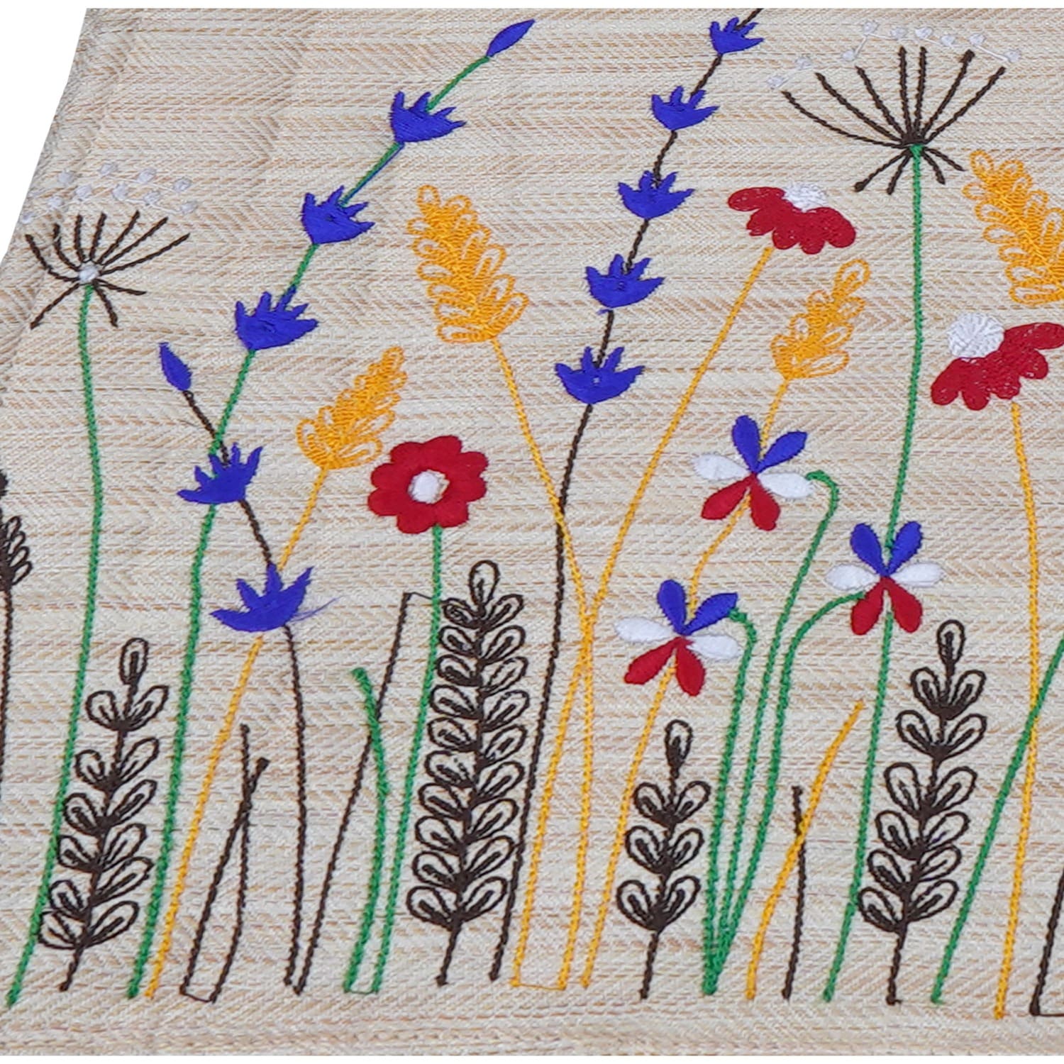 embroidery women shopping bag in handicraft design