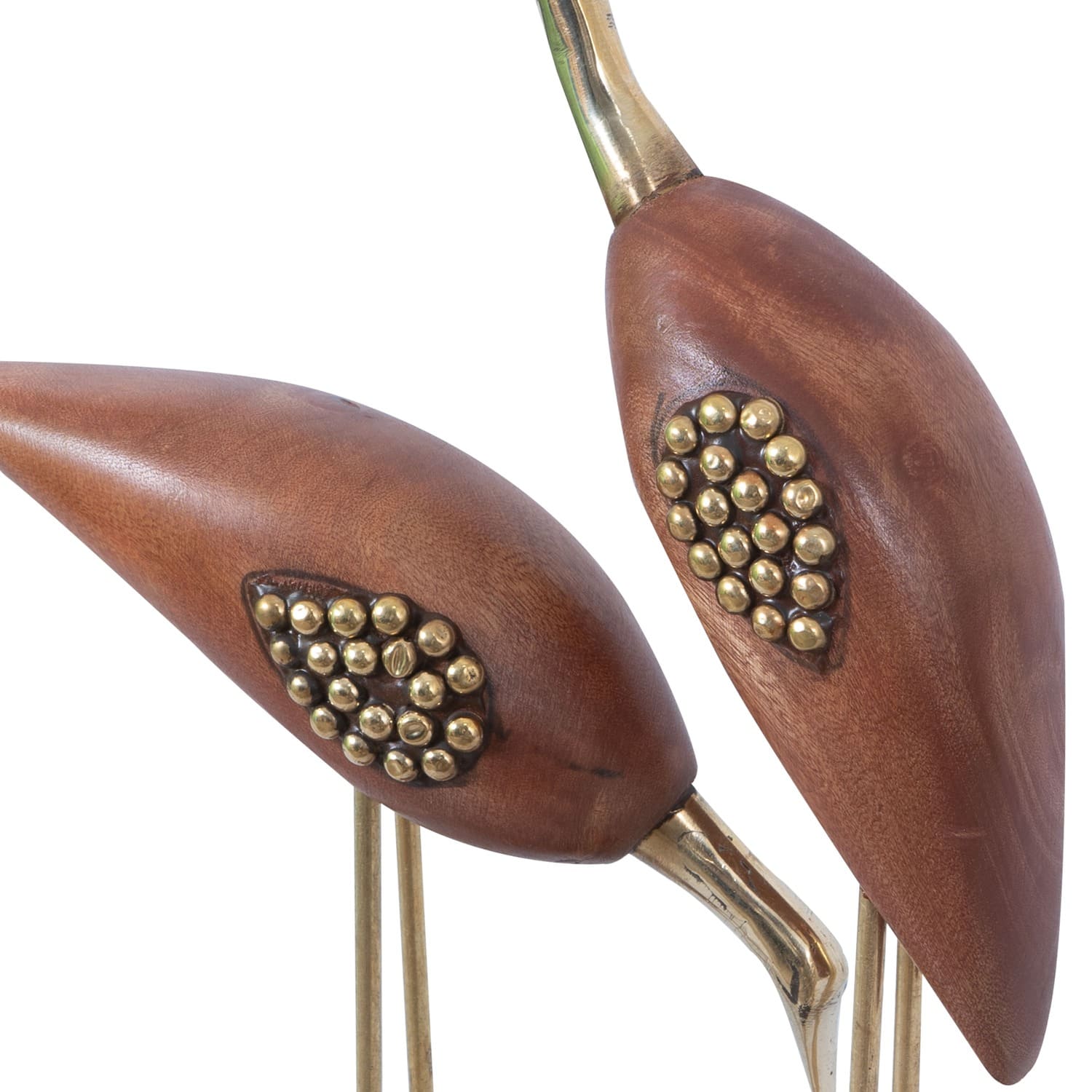 Beautiful Hans Pair Wooden Handicraft Antique Design Item for Home Decoration/love birds