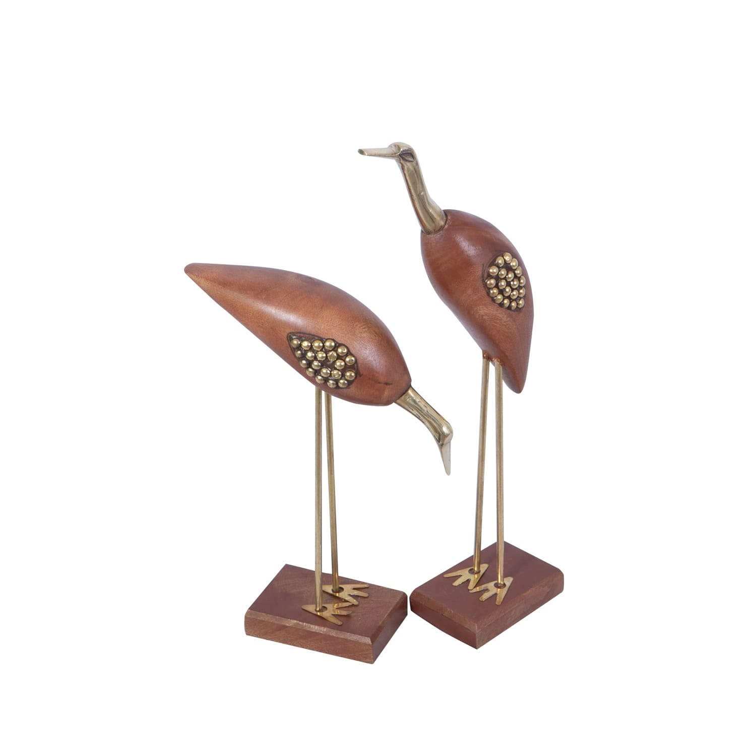 Beautiful Hans Pair Wooden Handicraft Antique Design Item for Home Decoration/love birds