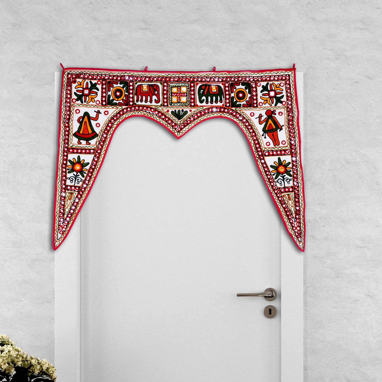 Ethnic Handicraft Toran or Bandhnwar - covers full door